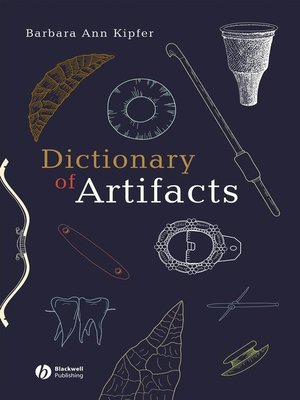 cover image of Dictionary of Artifacts